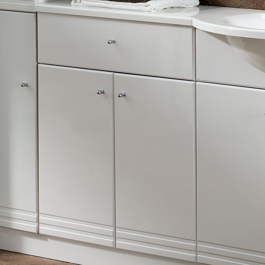 Bonito 60cm base cupboard with drawer White