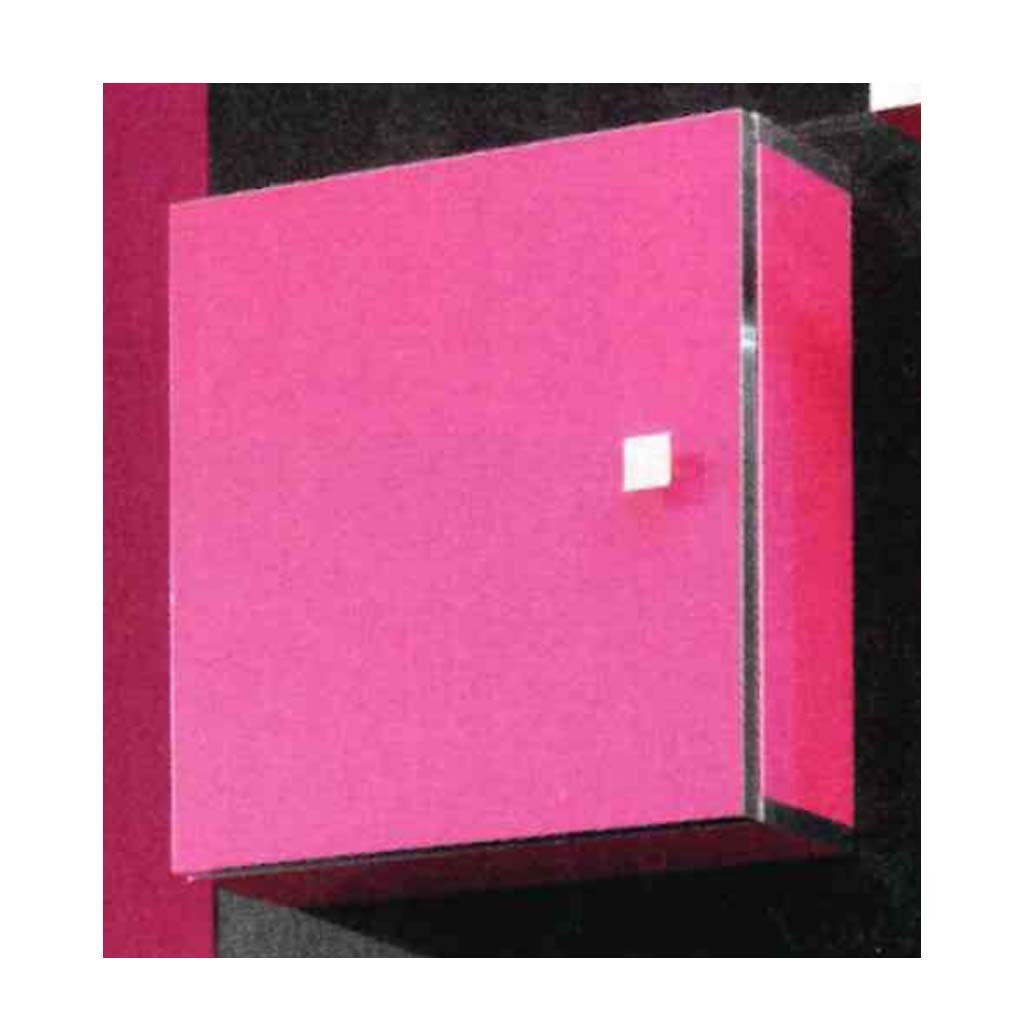 Oslo 400 x 400 Plain Door Pink