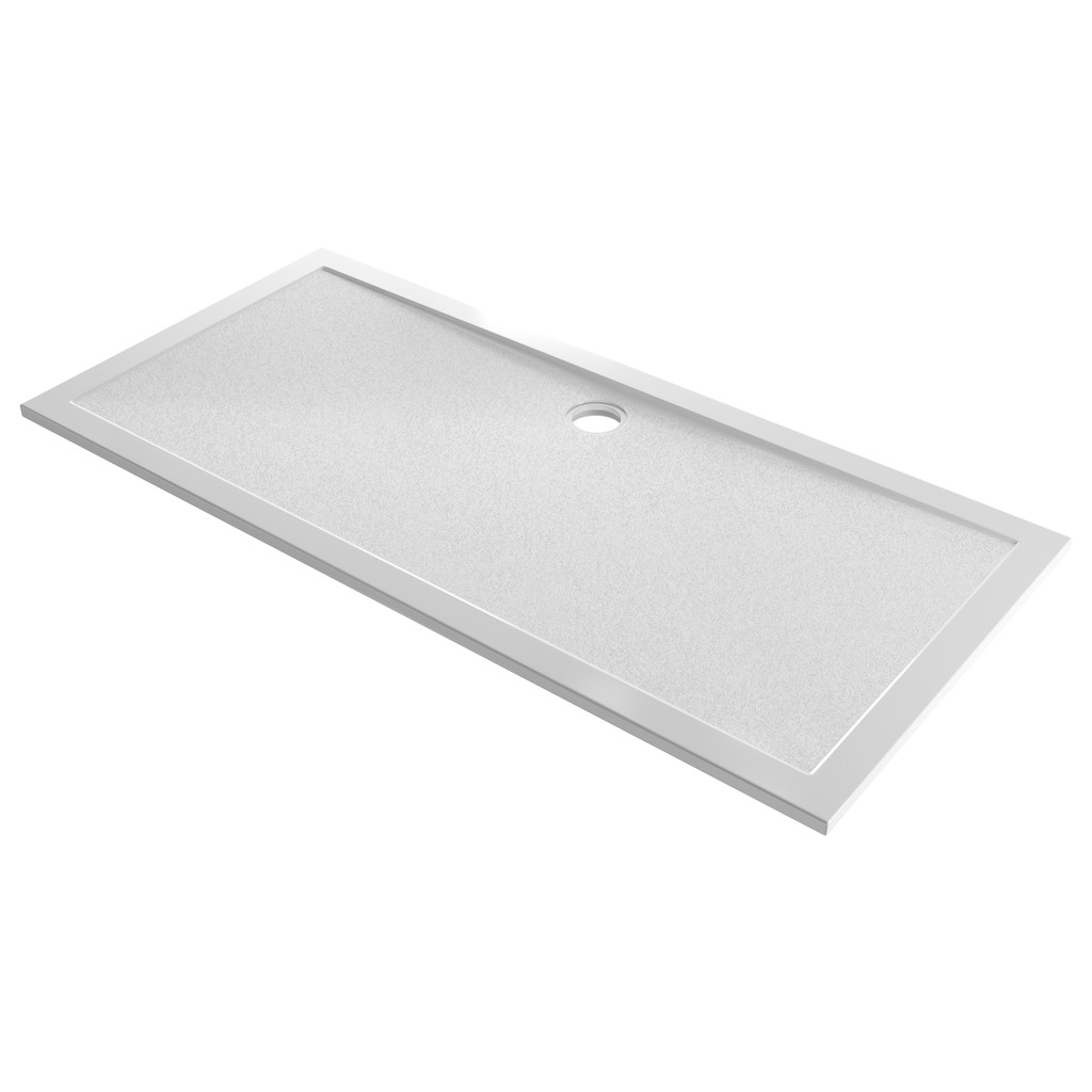  Corsair Anti-Slip 1700 x 900mm 25mm Rectangular Shower Tray - White 