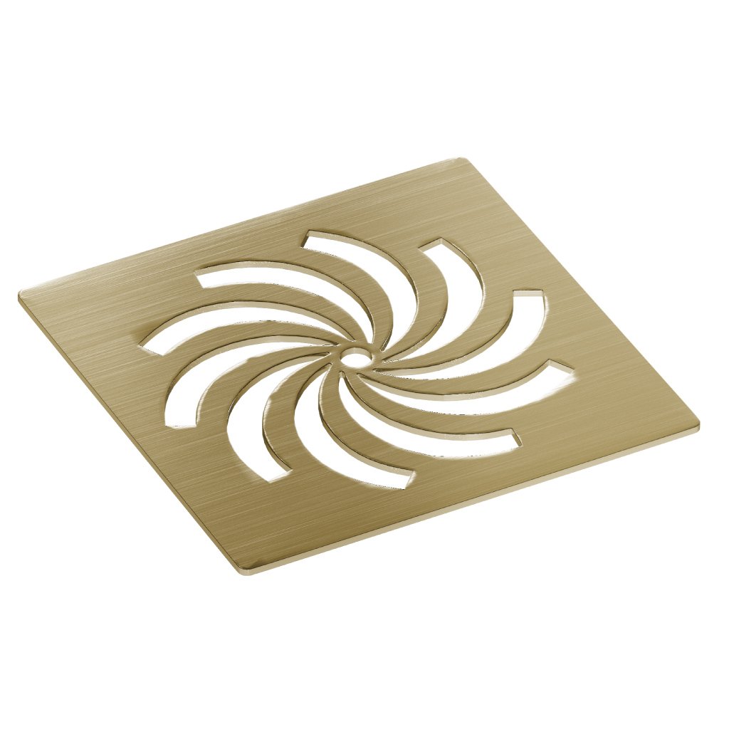 Crossland waste cover - Brushed Brass