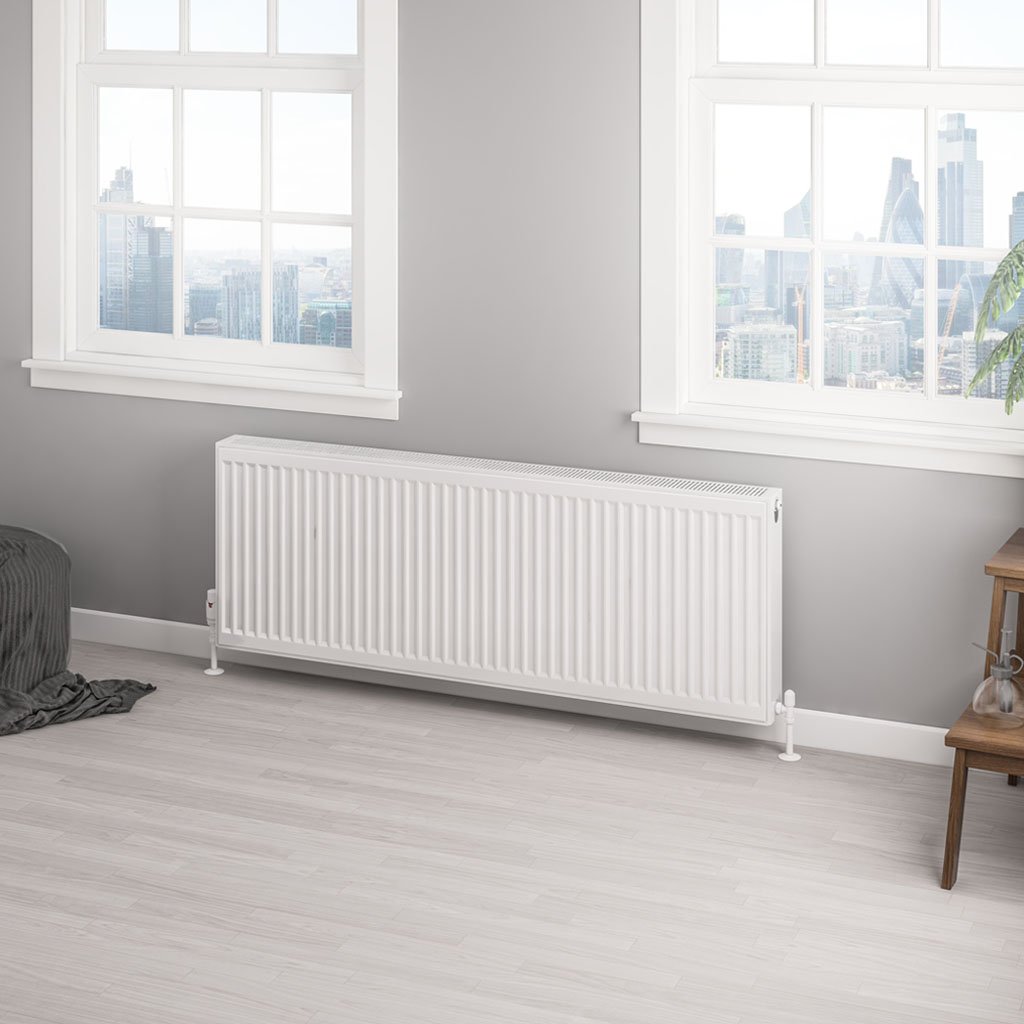 Type 22 Compact Panel Radiator 500 x 1400 Gloss White