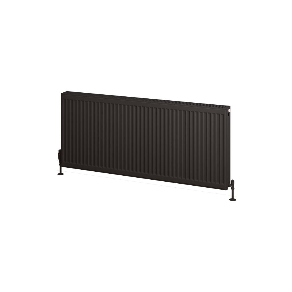 Type 22 Compact Panel Radiator 600 x 1400 Matt Black