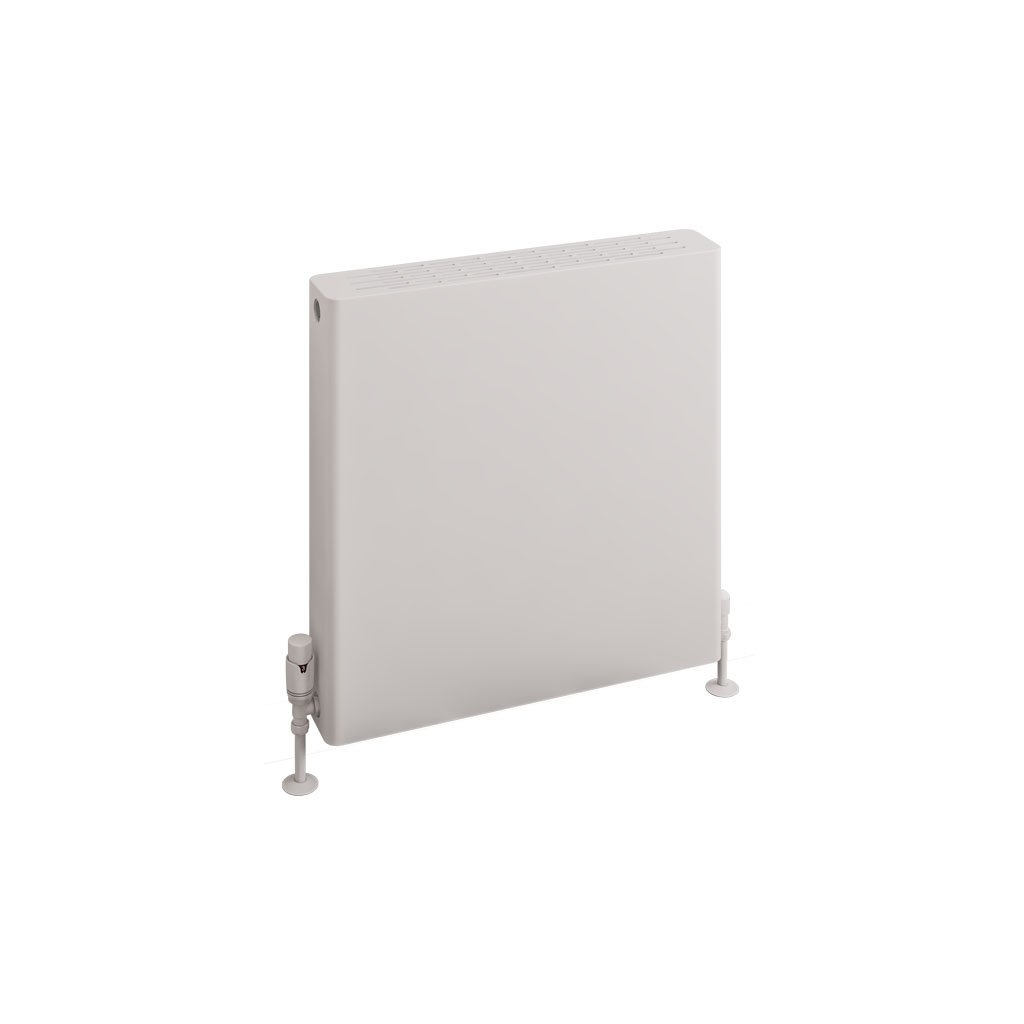 Keynsham Type 22 Panel Radiator 600 x 600 with Flat Designer Cover Gloss White