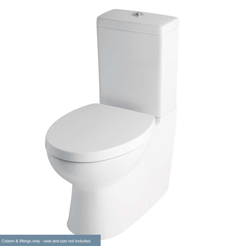 Crowthorne Cistern with Fittings - White