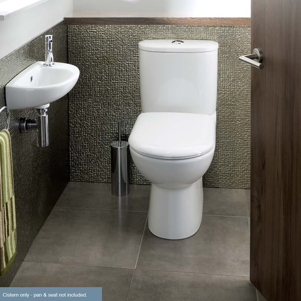 Kompact Cistern with Fittings - White