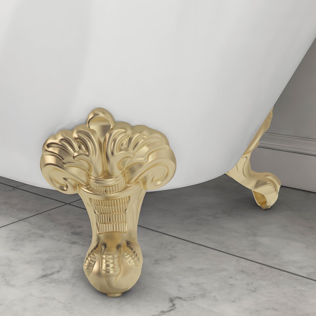 Richmond Brushed Brass Legs (set of 4)