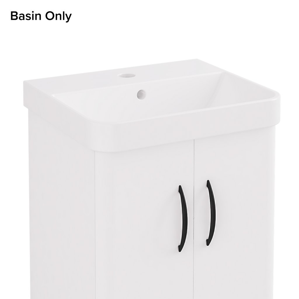 Cavone II 35cm x 40cm 1 Tap Hole 

Ceramic Basin - White