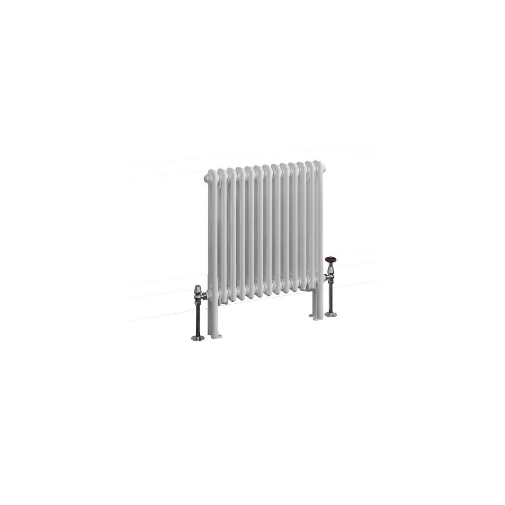 Imperia 2 Column Radiator 600 x 605mm Gloss White