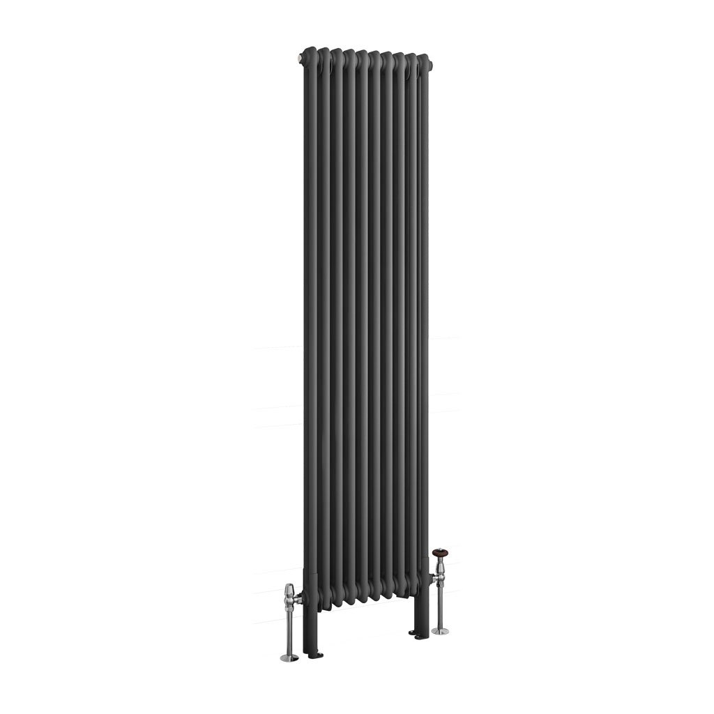 Imperia 2 Column Radiator 1800 x 470mm Matt Anthracite