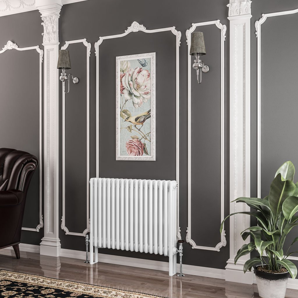 Imperia 3 Column Radiator 600 x 830mm Gloss White