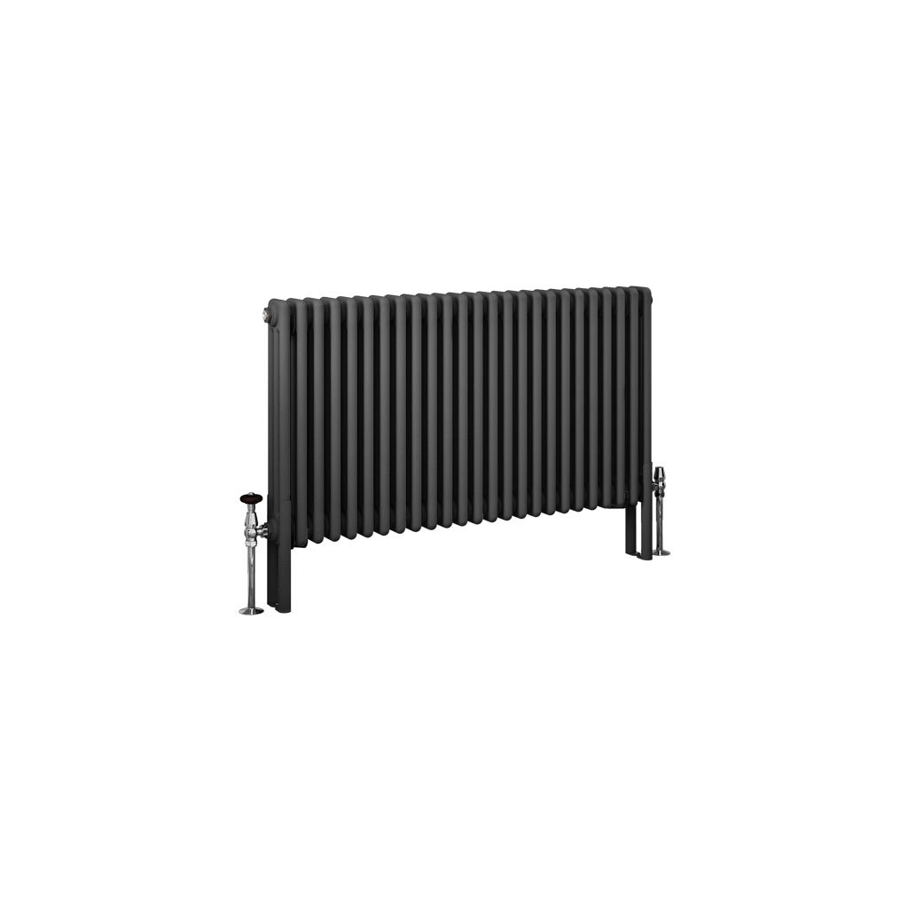 Imperia 3 Column Radiator 600 x 1145mm Matt Anthracite