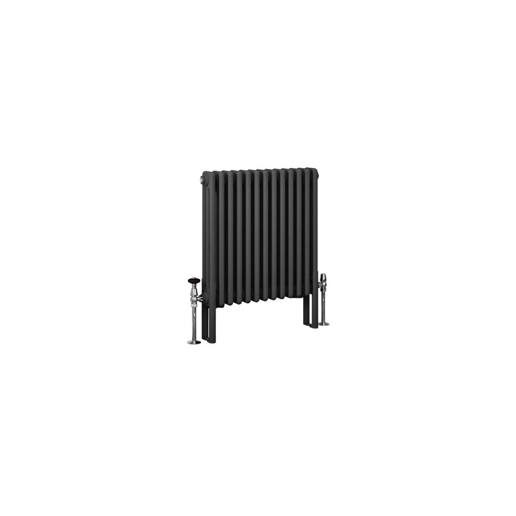 Imperia 3 Column Radiator 600 x 605mm Matt Anthracite