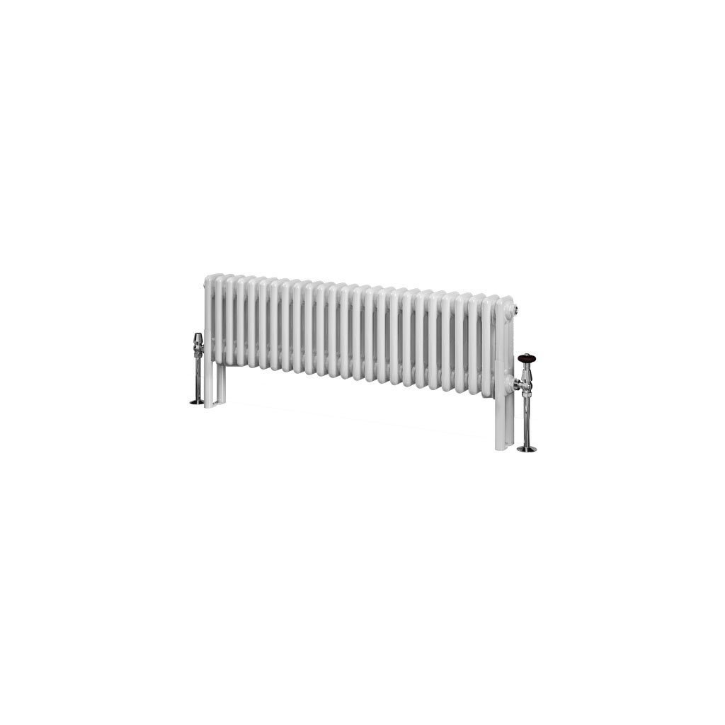 Imperia 3 Column Radiator 300 x 1145mm Gloss White