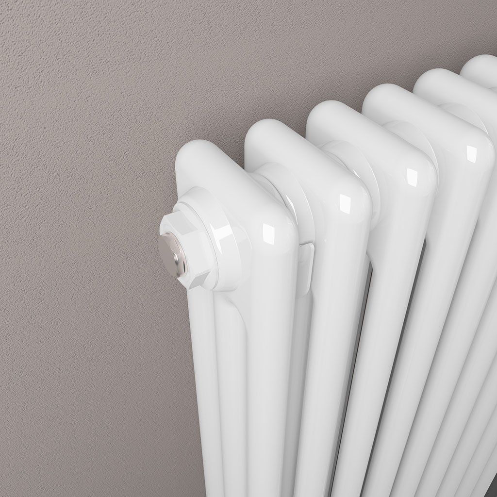 Imperia 3 Column Radiator 300 x 1370mm Gloss White