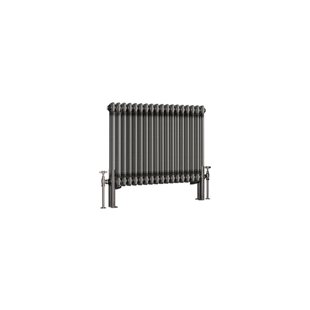 Imperia 2 Column Radiator 600 x 830mm Bare Metal