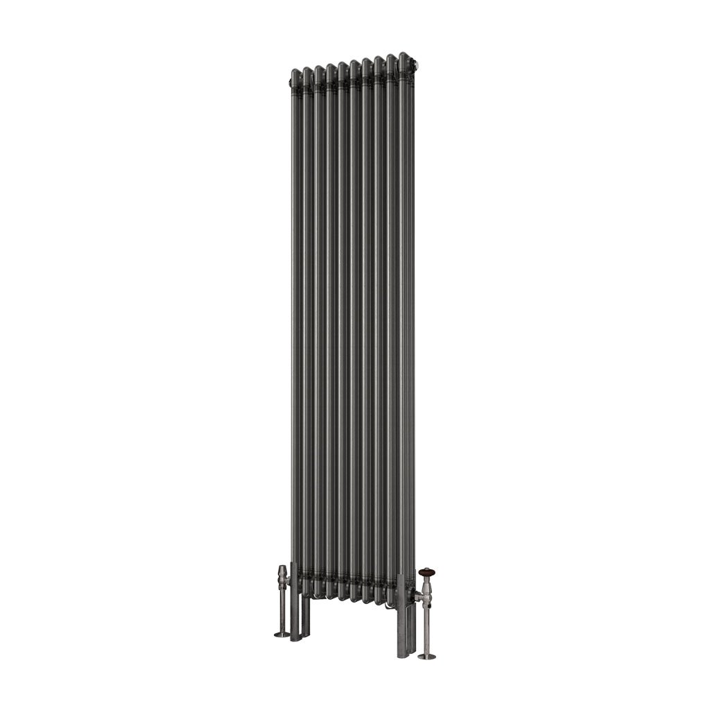 Imperia 3 Column Radiator 1800 x 470mm Bare Metal