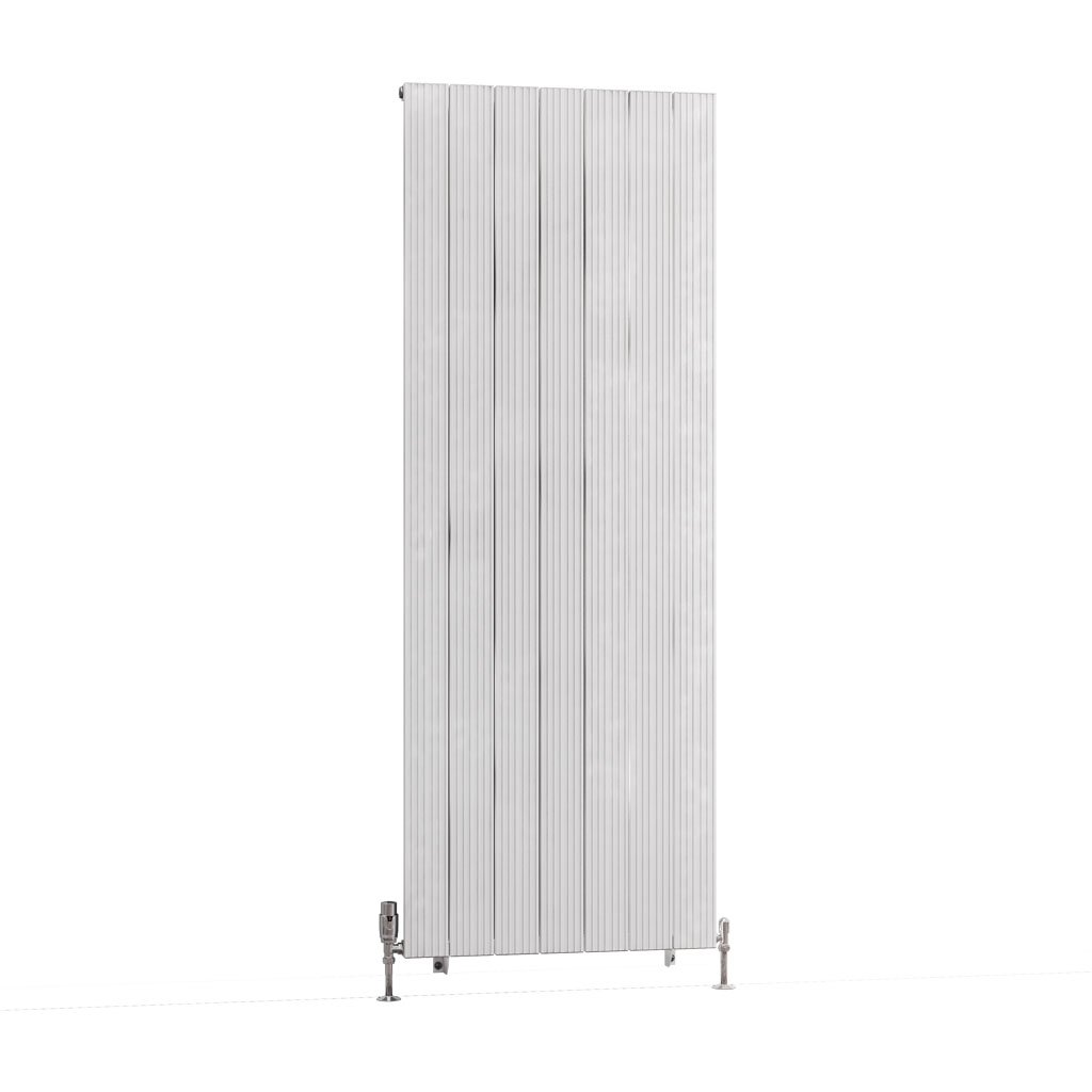 Mersey 1800 x 660 Aluminium Radiator Matt White