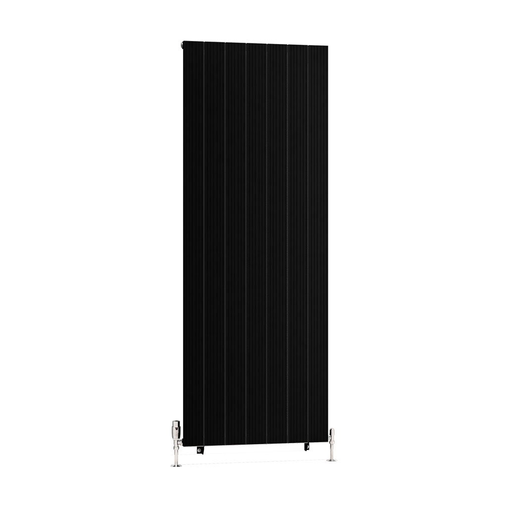 Mersey 1800 x 660 Aluminium Radiator Matt Black