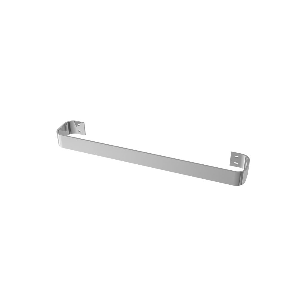 Mersey / Trent Towel Hanger 470mm. Mirror Polished