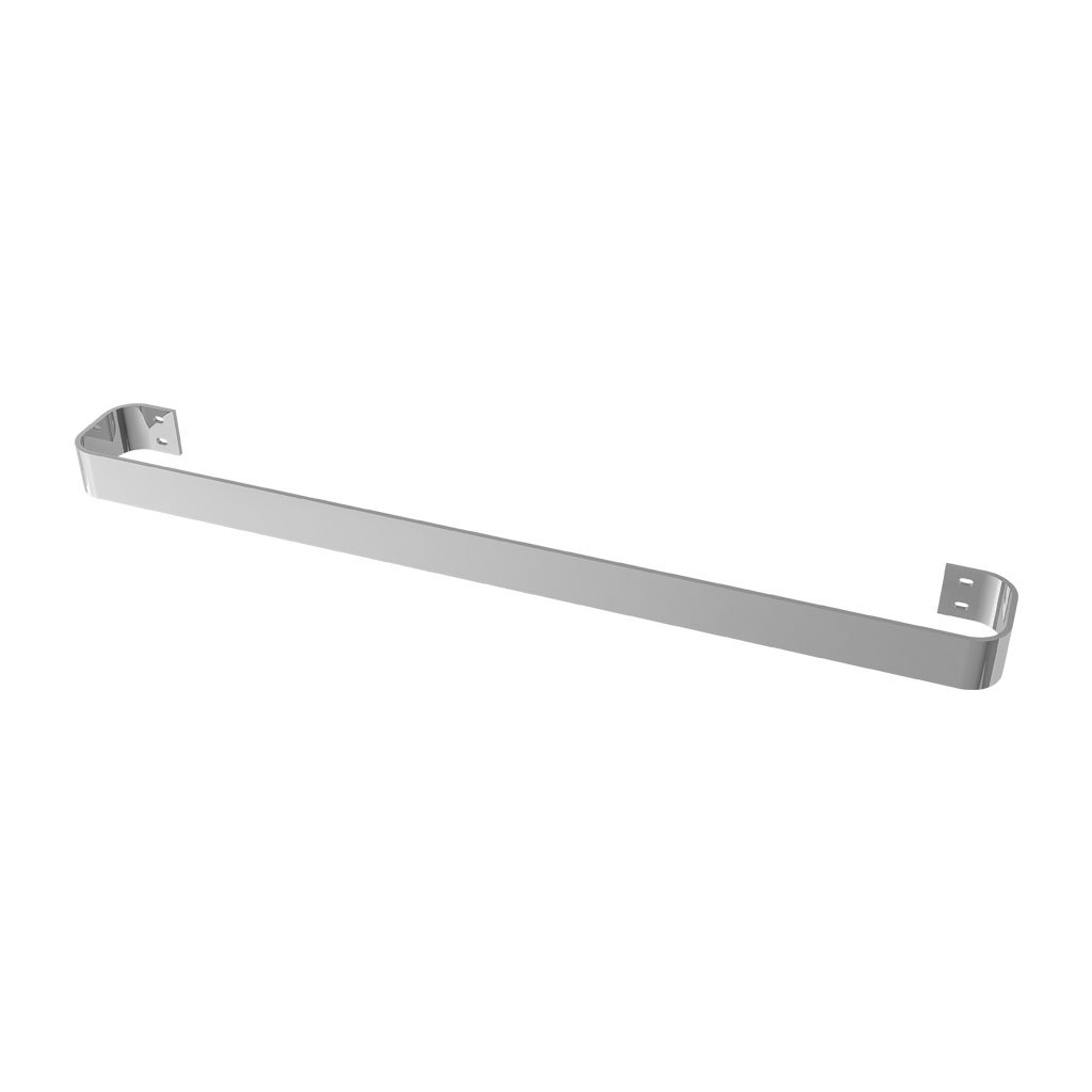 Mersey / Trent Towel Hanger 660mm. Mirror Polished