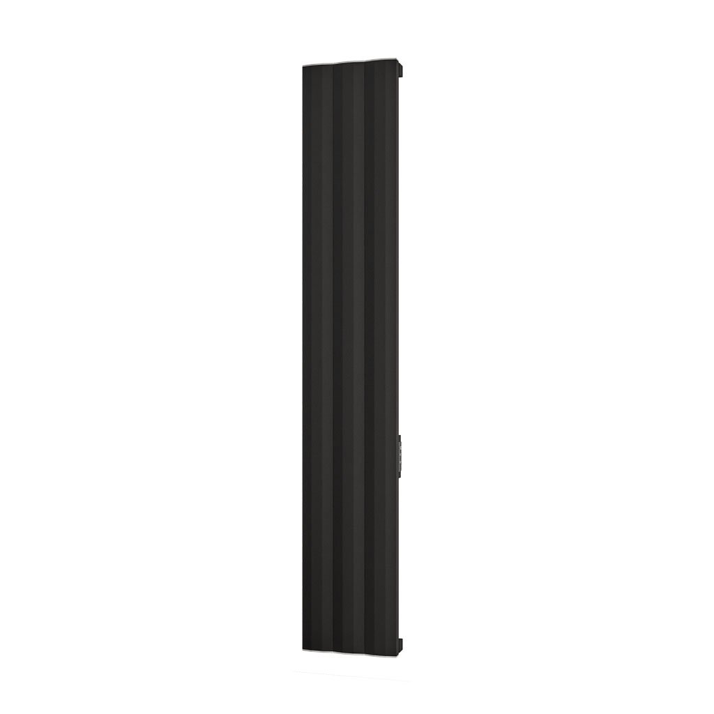 Derwent 1800 x 304 Dry Element Aluminium Radiator Matt Black