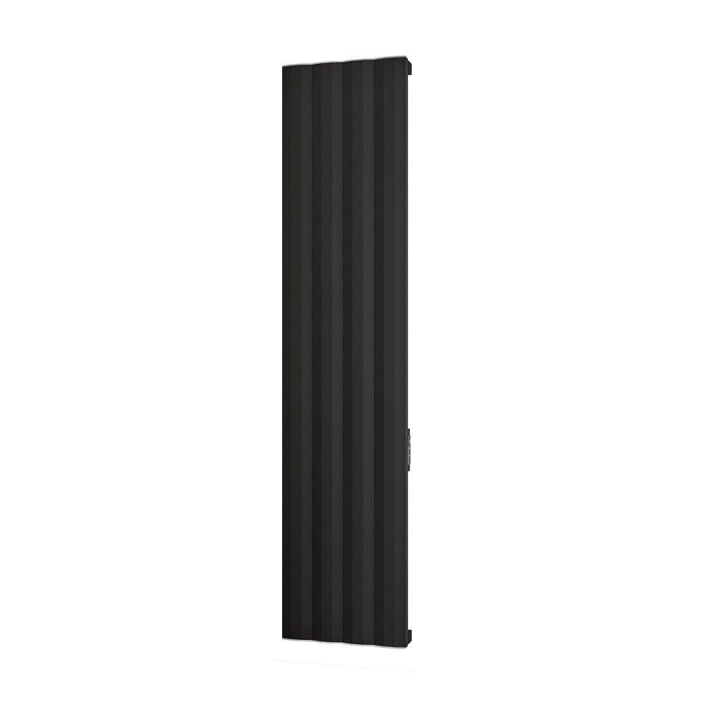 Derwent 1800 x 404 Dry Element Aluminium Radiator Matt Black