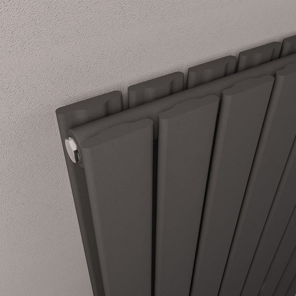 Warrington 1800 x 532 Radiator Type20 Matt Anthracite