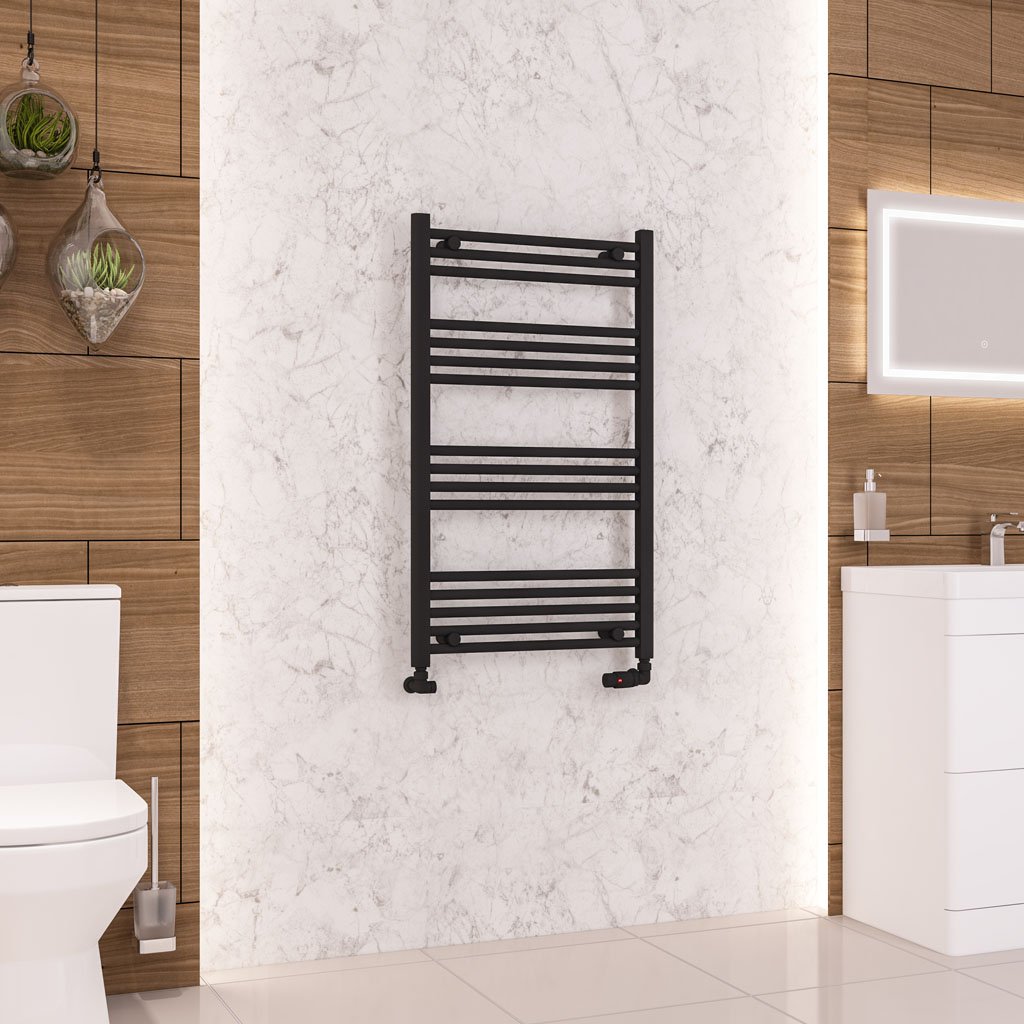 Wendover Straight Multirail 1000 x 600 Matt Black