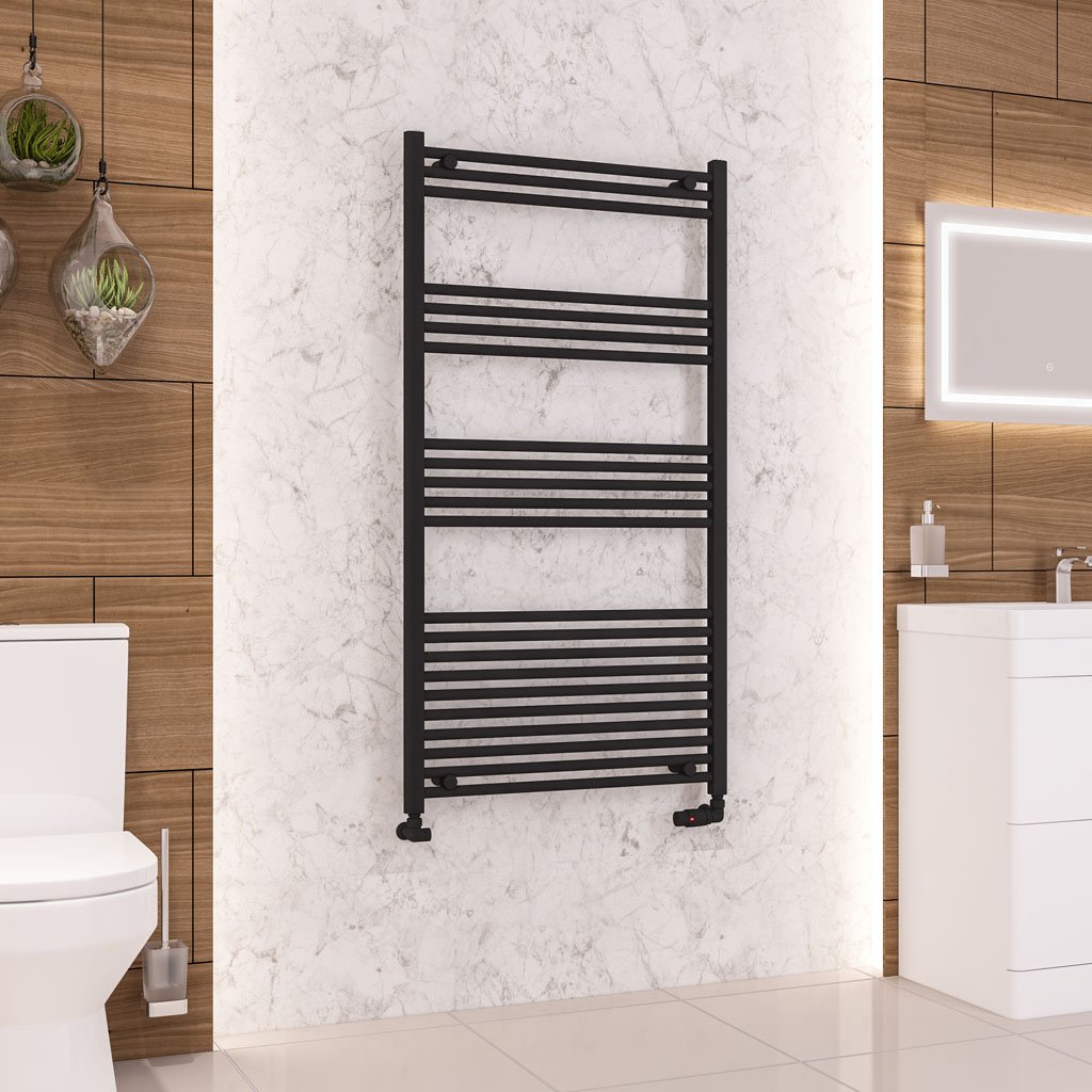 Wendover Straight Multirail 1400 x 750 Matt Black