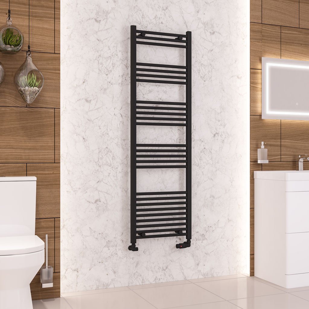 Wendover Straight Multirail 1600 x 500 Matt Black