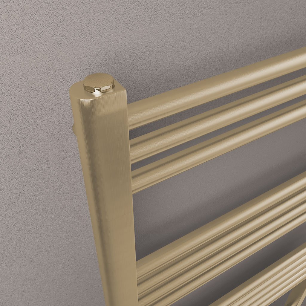 Wendover Straight Multirail 600 x 500 Brushed Brass