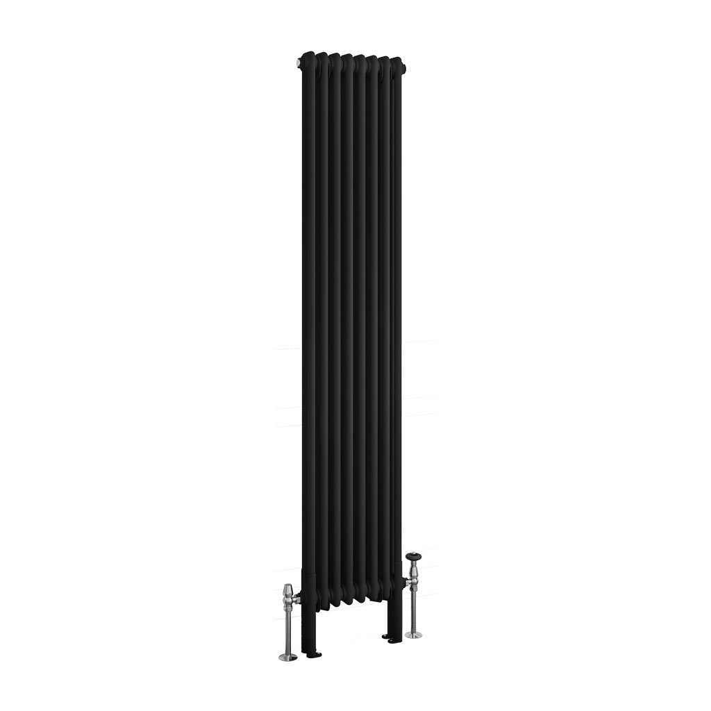 Imperia 2 Column Radiator 1800 x 380mm Matt Black