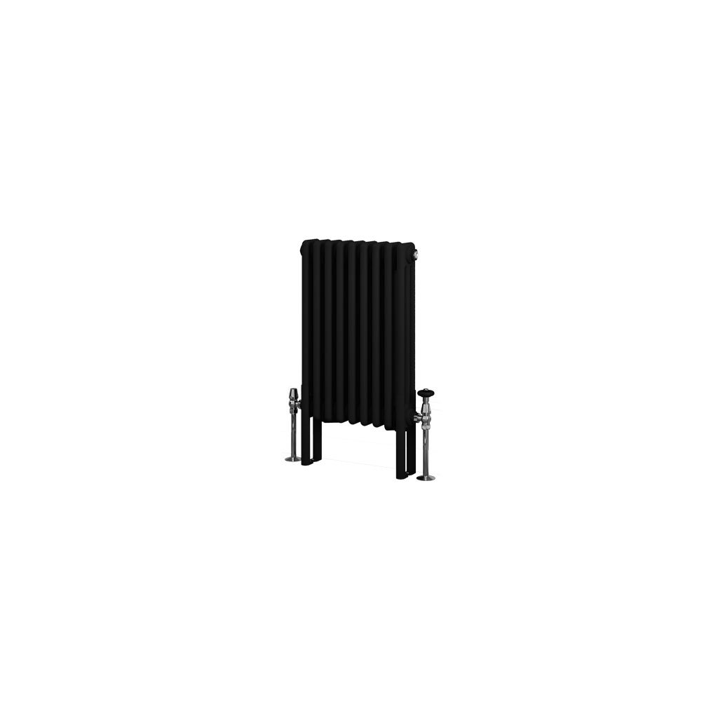 Imperia 3 Column Radiator 600 x 425mm Matt Black