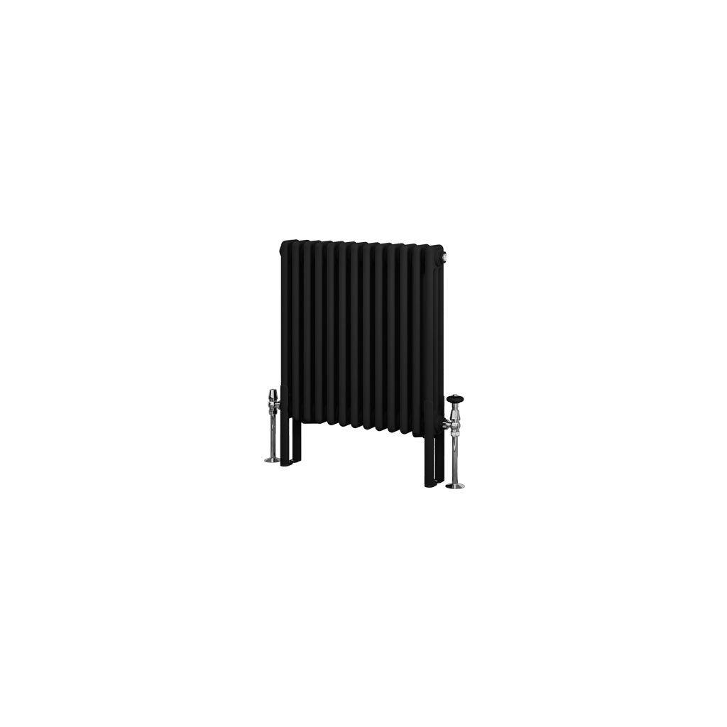 Imperia 3 Column Radiator 600 x 605mm Matt Black