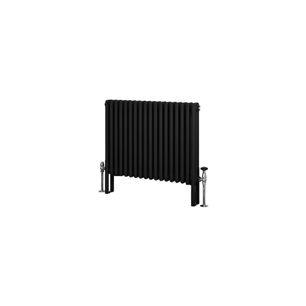 Imperia 3 Column Radiator 600 x 830mm Matt Black