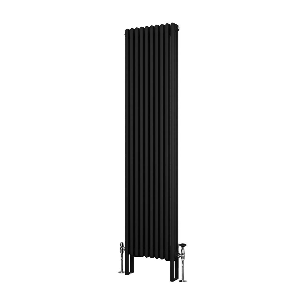 Imperia 3 Column Radiator 1800 x 470mm Matt Black