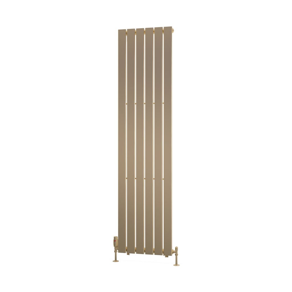 Warrington 1800 x 452 Radiator Type10 Brushed Brass