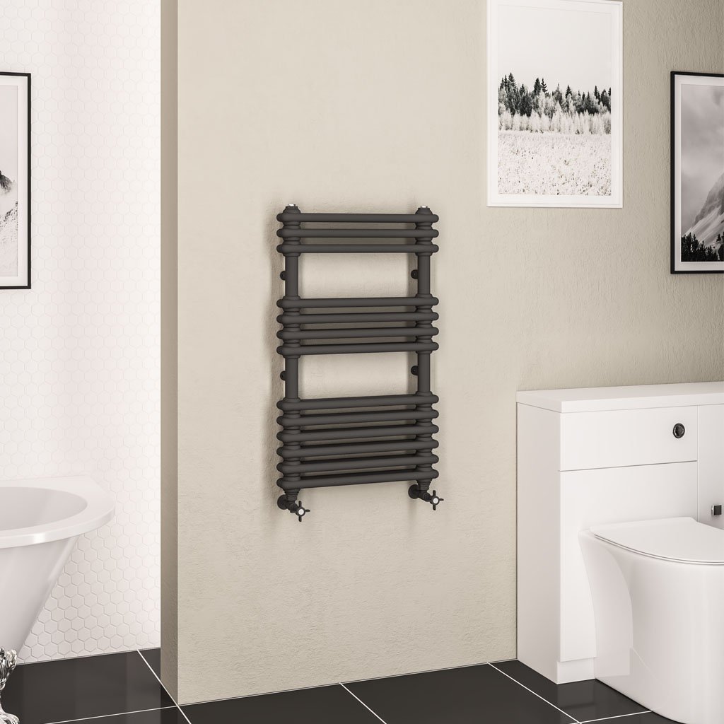 Imperia 2 Column Multirail 832 x 500mm Matt Anthracite