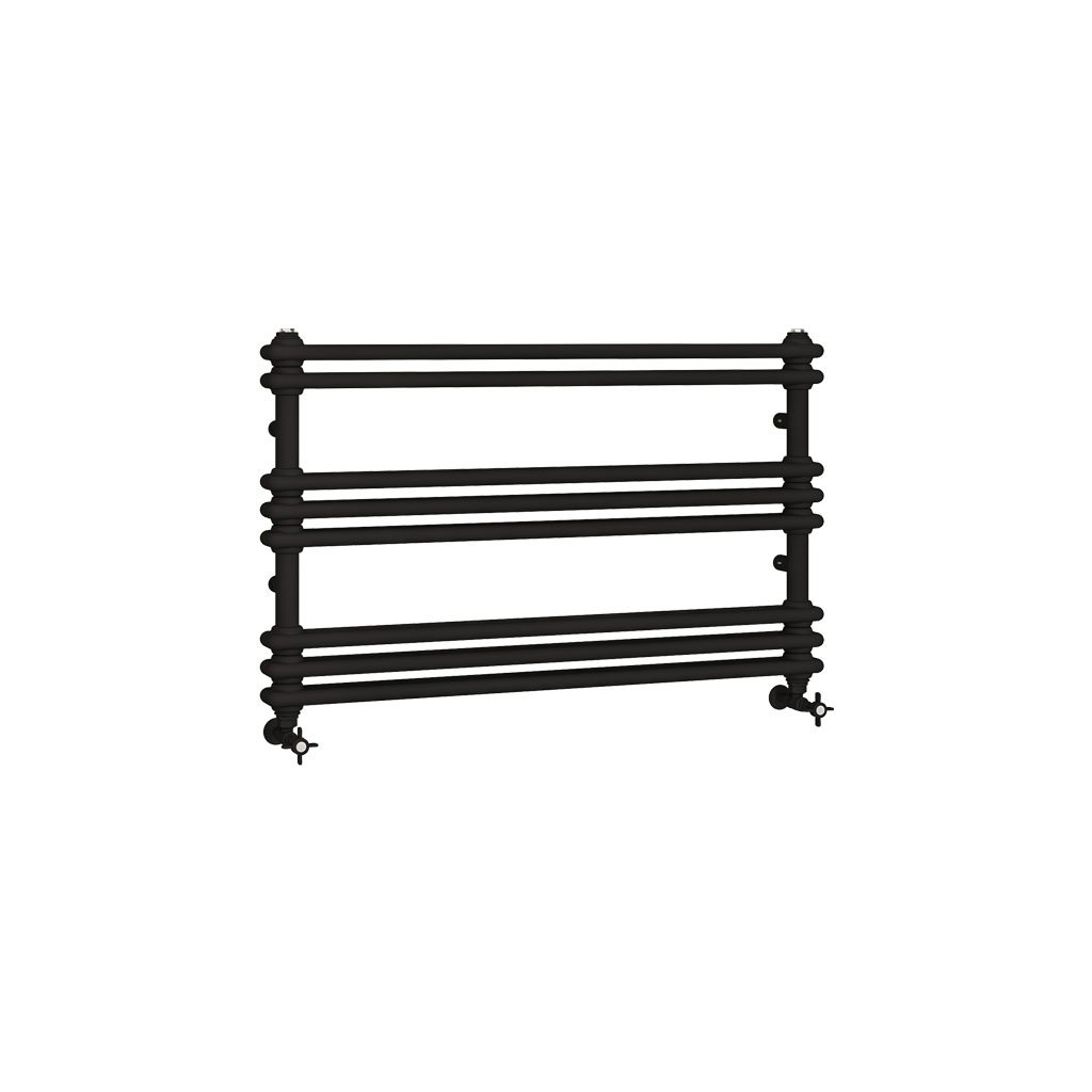 Imperia 2 Column Multirail 612 x 1000mm Matt Black