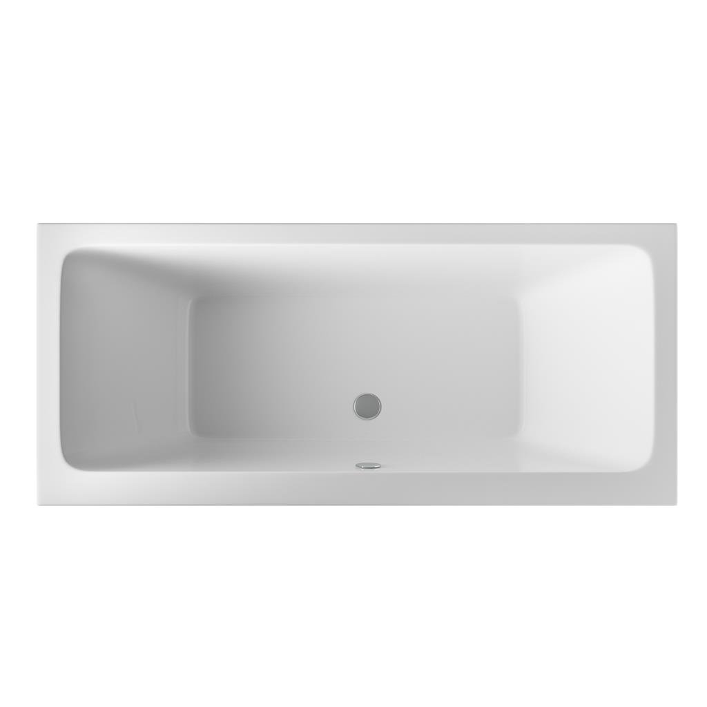 Portland Double Ended (DE) 1800 x 800 x 440mm 5mm Bath - White