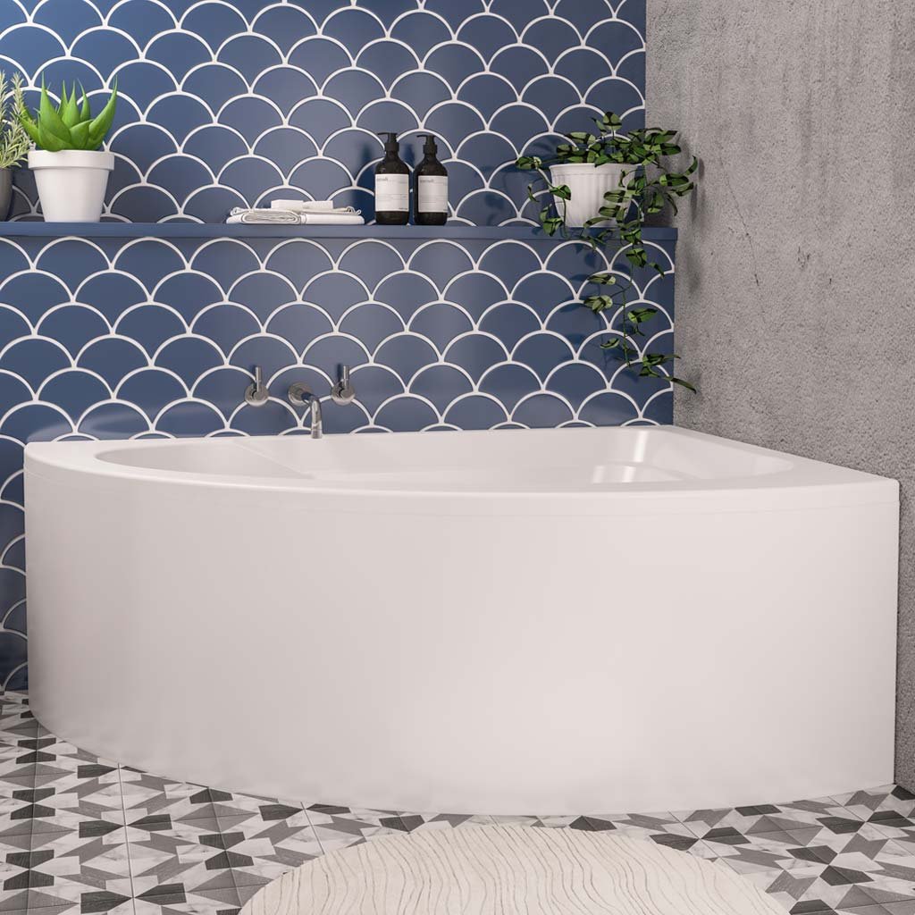 Lundy off set Reinforced Beauforte bath panel