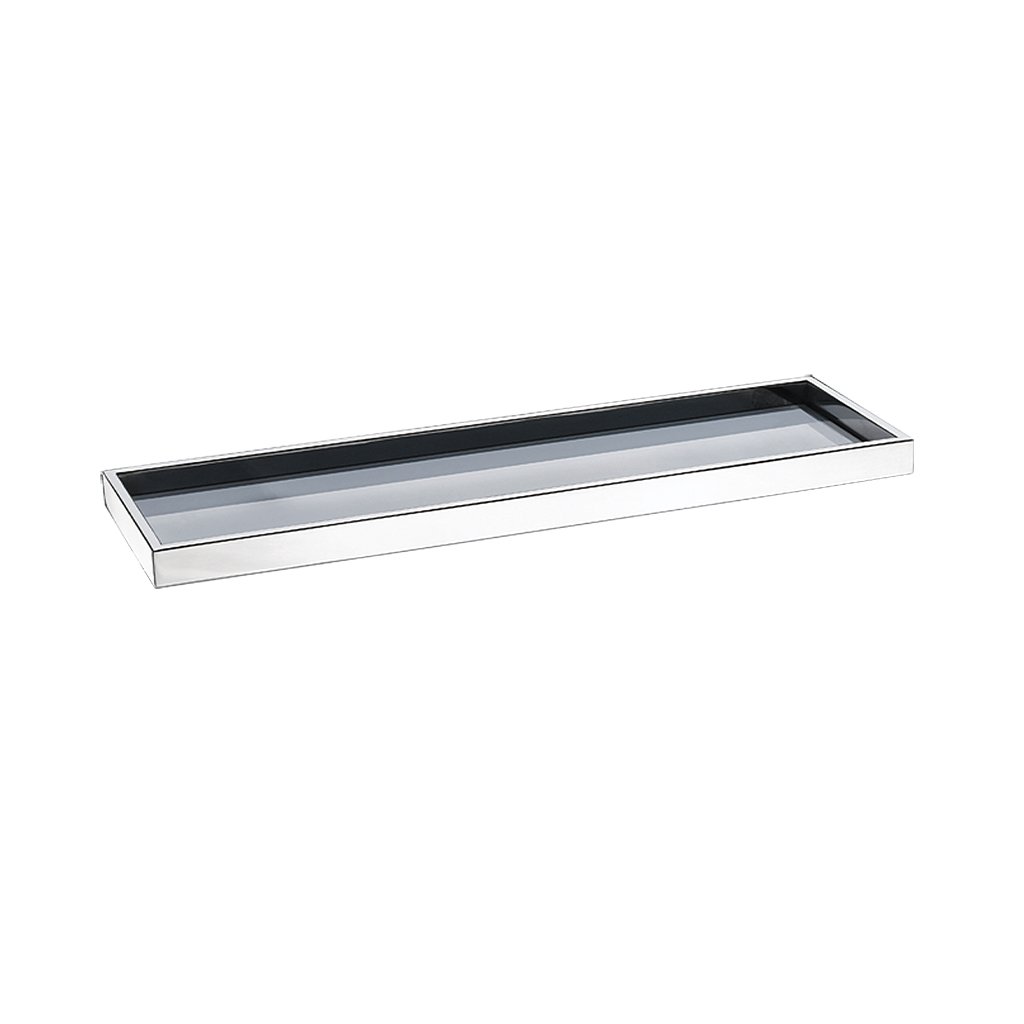 Alento Glass Shelf - Chrome