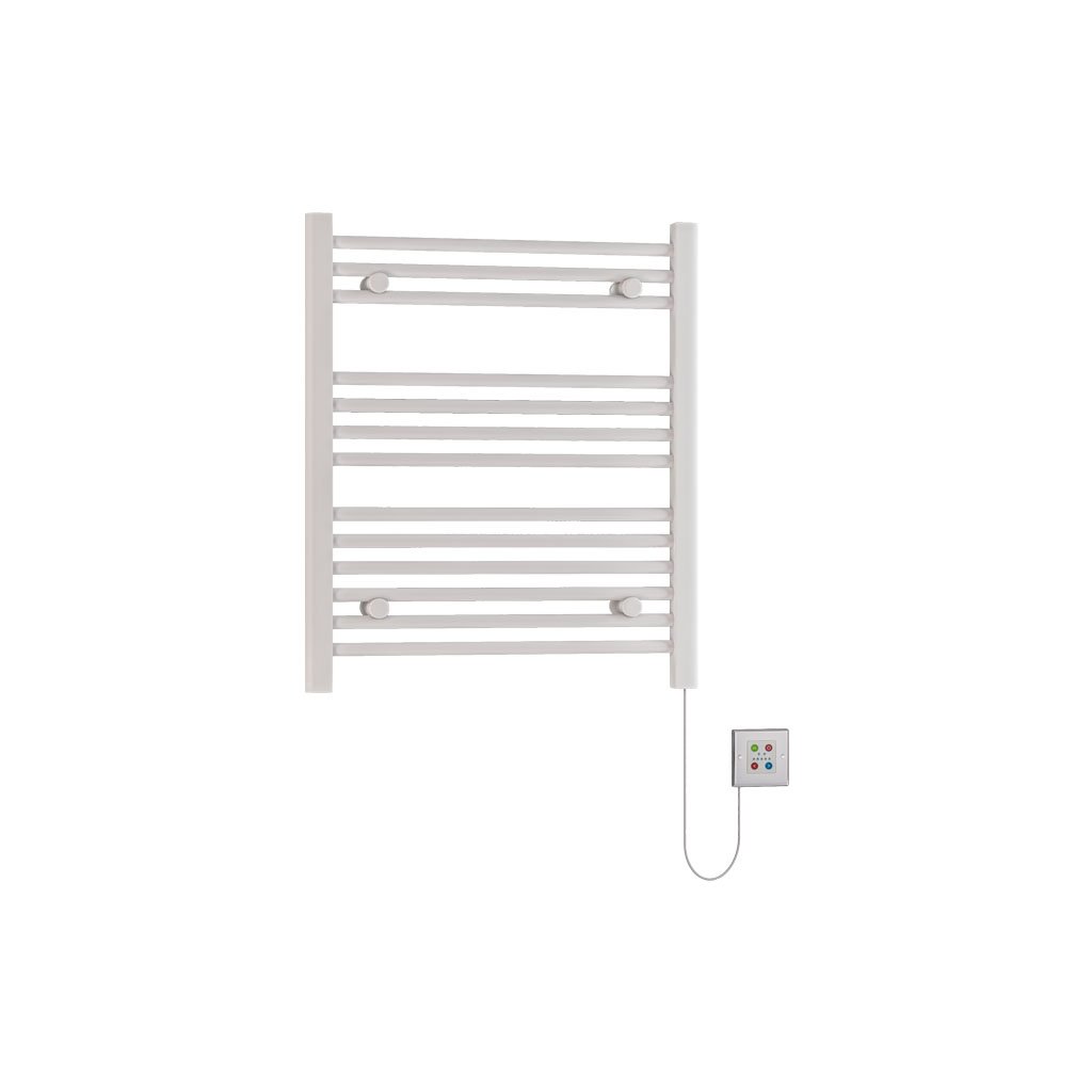 Biava Dry Element Towel Rail 700x600mm 300w Gloss White