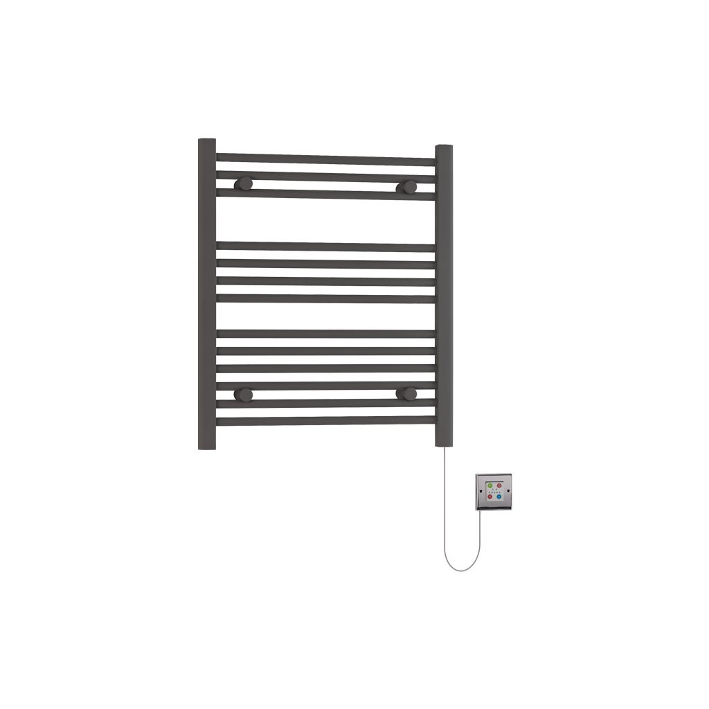 Biava Dry Element Towel Rail 700x600mm Matt Anthracite