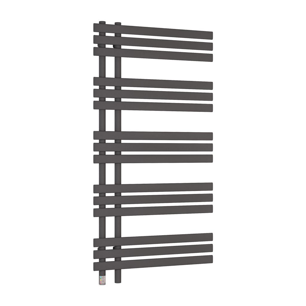 Loddon Dry Element Towel Rail 1200 x 600 Matt Anthracite