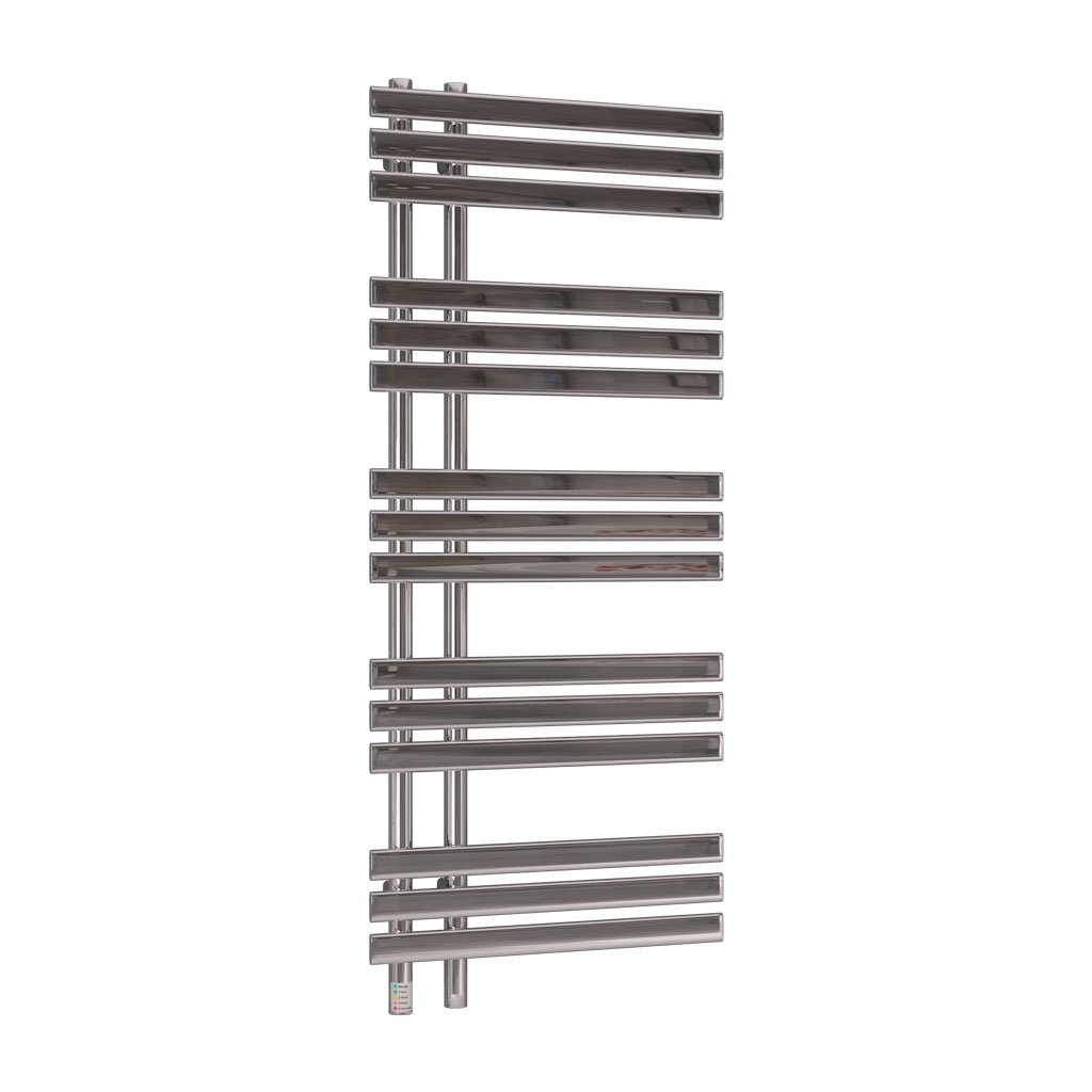 Loddon Dry Element Towel Rail 1200 x 500 Chrome