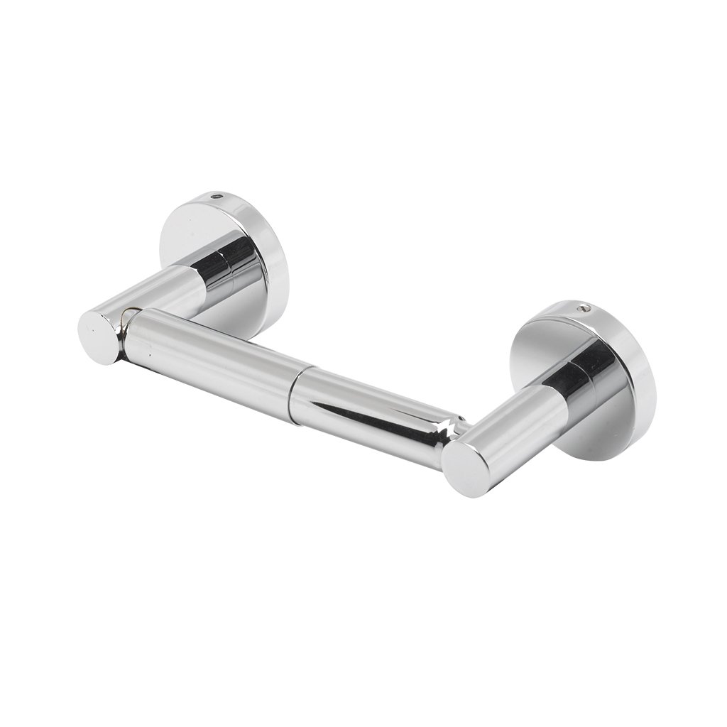 Genoa Spindle Toilet Roll Holder - Chrome