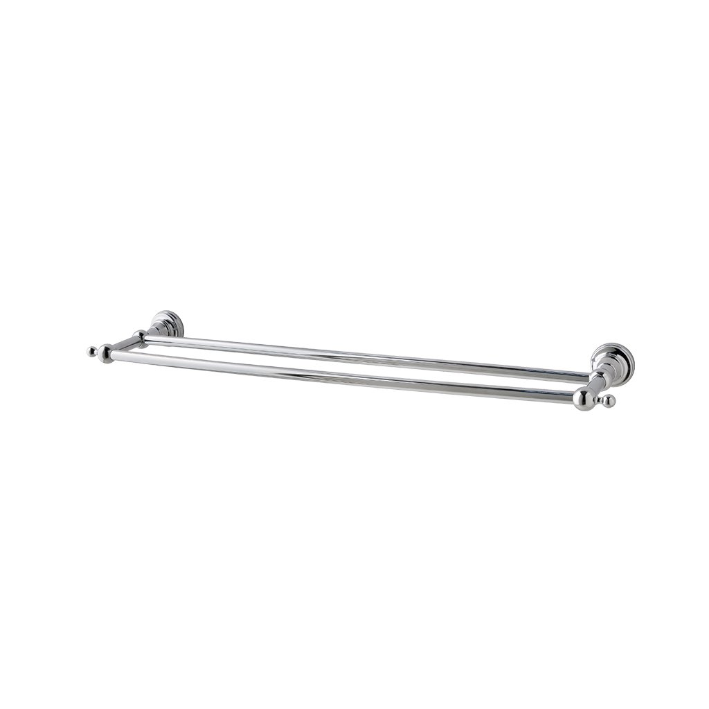 Rockingham 615mm Double Towel Rail - Chrome