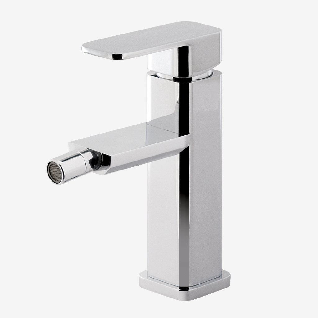 Prado 650 Bidet Mono Tap with Click Waste Chrome