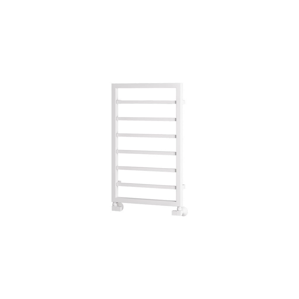 Ryton 800 x 500mm. Towel Rail Matt White